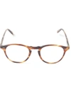 Garrett Leight 'hampton' Optical Glasses In Brown