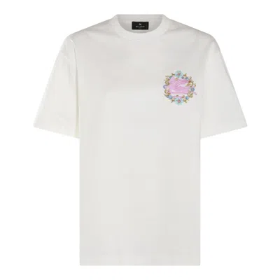 Etro T-shirts And Polos White