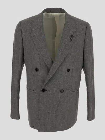 Lardini Classic Suit In Grey