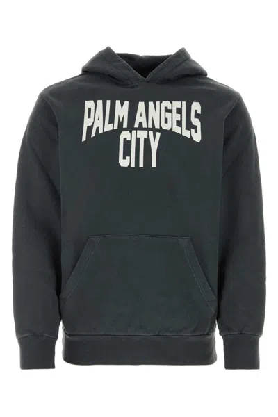 Palm Angels Sweatshirts In Grey