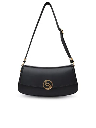Stella Mccartney S Wave Black Polyester Blend Crossbody Bag