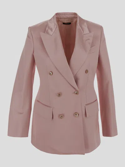 Tom Ford Jackets In Cherrypink