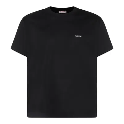 Valentino T-shirts And Polos Black