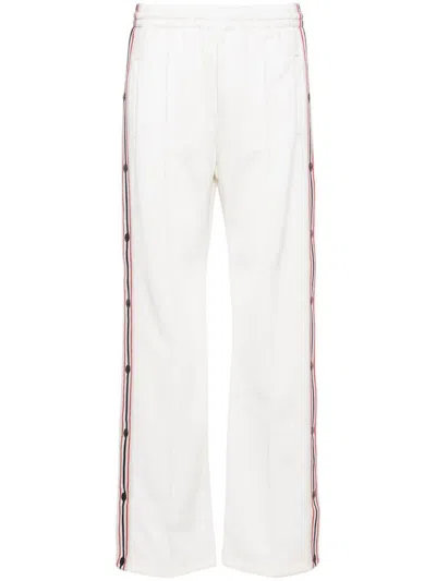Golden Goose Trousers In Papyrus/dark Blue