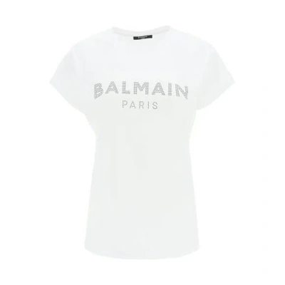 Balmain Women Eco-design T-shirt In White