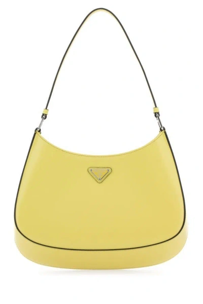 Prada Handbags. In Yellow