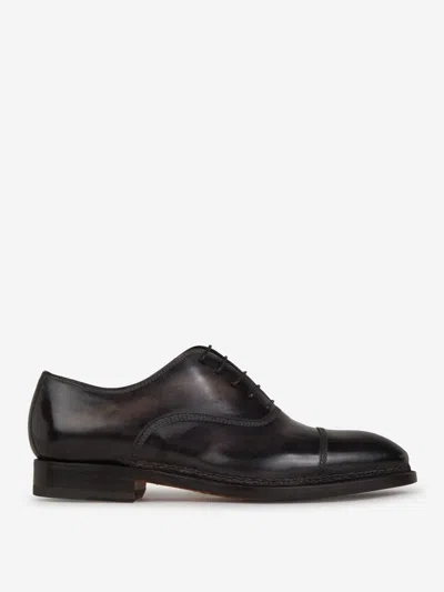 Bontoni Savoia Oxford Shoes In Black