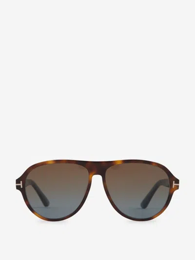 Tom Ford Eyewear Quincy Sunglasses In Carey