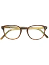 Oliver Peoples Fairmont Glasses In Brown