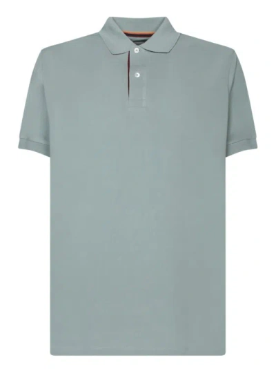 Paul Smith Cotton Polo Shirt In Green