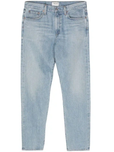 Agolde Curtis Straight-leg Jeans In Blue