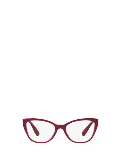 Miu Miu Eyewear Eyeglasses In Bordeaux