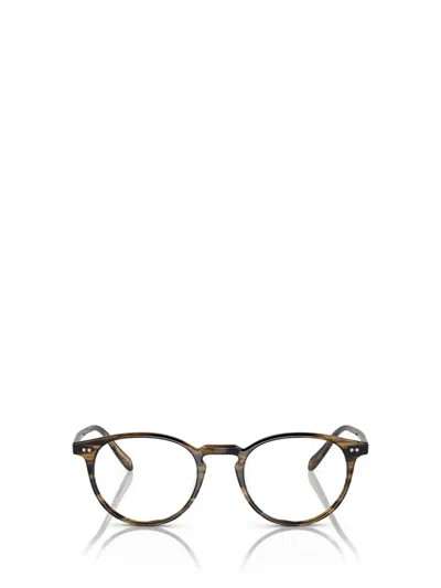 Oliver Peoples Eyeglasses In Olive Smoke