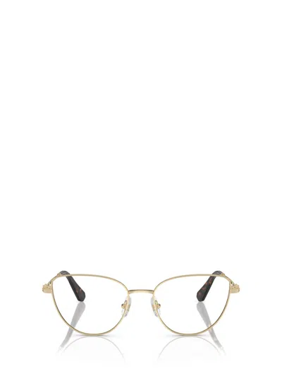 Swarovski Eyeglasses In Pale Gold
