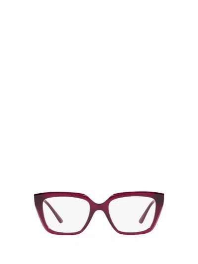 Vogue Eyewear Eyeglasses In Transparent Cherry