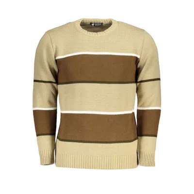 U.s. Grand Polo Beige Fabric Sweater In Neutral