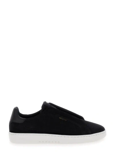 Axel Arigato Dice Laceless Suede Low-top Trainers In Black