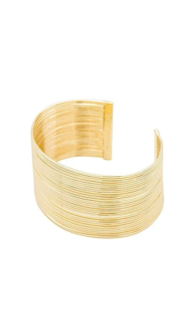 Baublebar Large Layered Cuff Bracelet In Gold