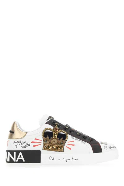 Dolce & Gabbana Sneakers In Printed