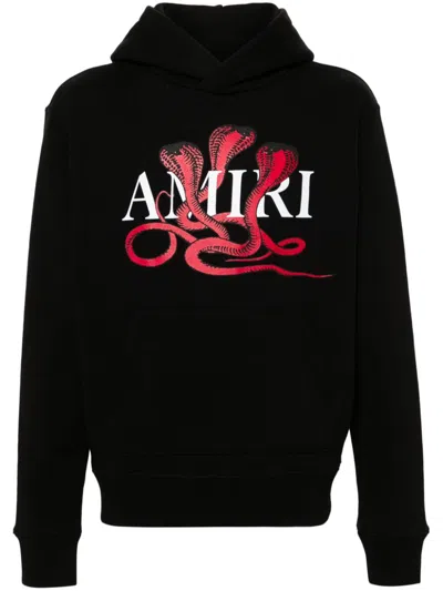 Amiri Poison Cotton T-shirt In Black