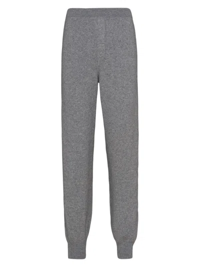 Prada Cashmere Trousers In Grey