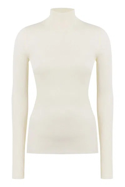 Bottega Veneta Classic Sweater In White