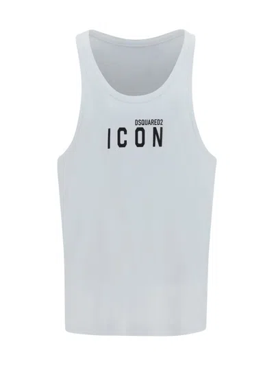 Dsquared2 Icon Tank Top In 100