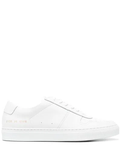 Common Projects Bball Classic Leather Sneakers In White