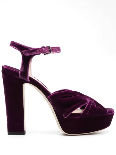 Jimmy Choo Sandals In Purple