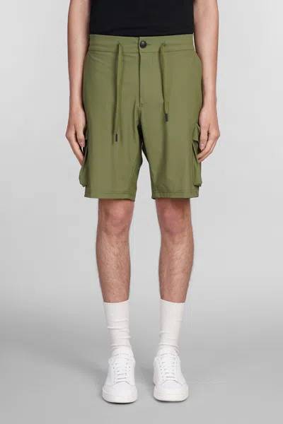 Mc2 Saint Barth Deck Shorts In Green Polyamide