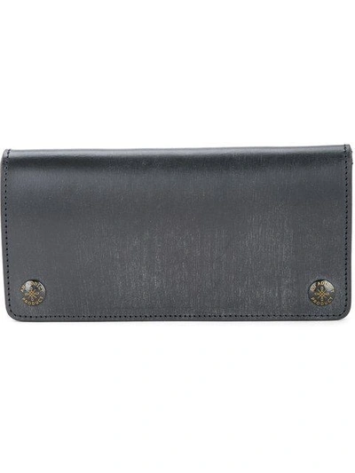 Addict Clothes Japan Flap Wallet In Black