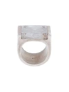 PARTS OF FOUR PARTS OF FOUR PLATE RING - METALLIC,7142DAQ12174235