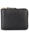 Comme Des Garçons Classic Zip-around Wallet In Black
