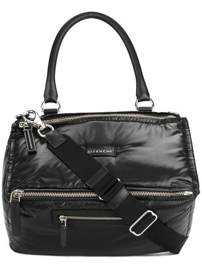 Givenchy Medium Pandora Puffer Satchel - Black