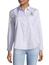 EQUIPMENT Cotton Casual Button-Down Shirt,0400095769340