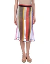 Marni 3/4 Length Skirt In White