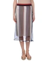 Marni Midi Skirts In White