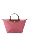Longchamp Le Pliage Top Handle Bag In Pink