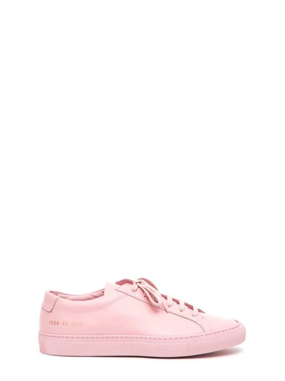 Common Projects Original Achilles Low Trainers In Rosa
