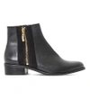 DUNE PAULER LEATHER ANKLE BOOTS