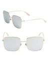 DIOR DiorStellaire1 Mirrored Square Sunglasses