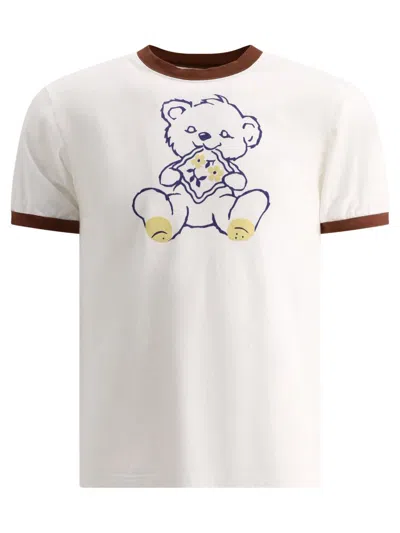 Kapital "peckish Little Bear" T-shirt In White