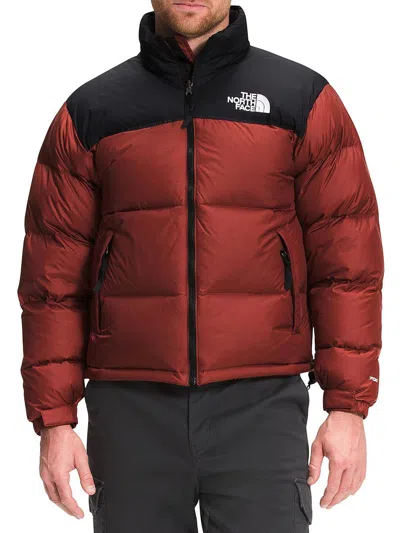 The North Face Mens Colorblock Down Utility Jacket In Multi