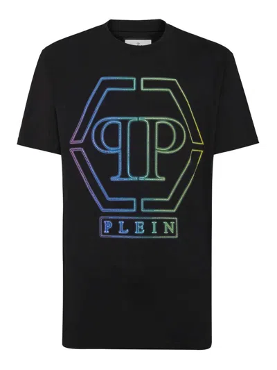 Philipp Plein Logo T-shirt In Black