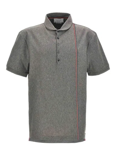 Thom Browne Polo - Gris In Grey