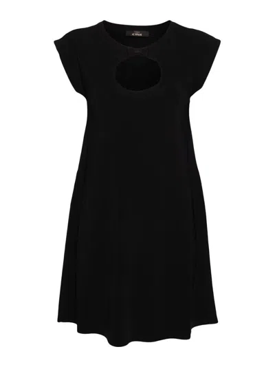 Twinset Vestido Corto - Actitude In Black
