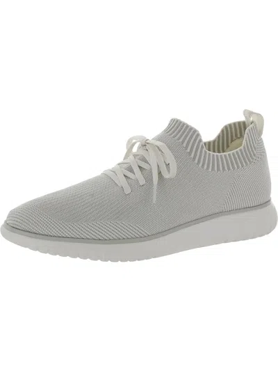 Calvin Klein Thornton Mens Lace-up Manmade Casual And Fashion Sneakers In Grey