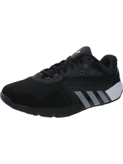 Adidas Originals Dropset Trainer Womens Fitness Workout Running & Training Shoes In Black