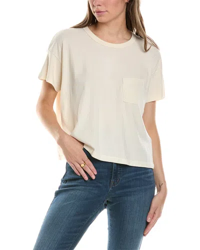 The Great The Pocket T-shirt In Beige