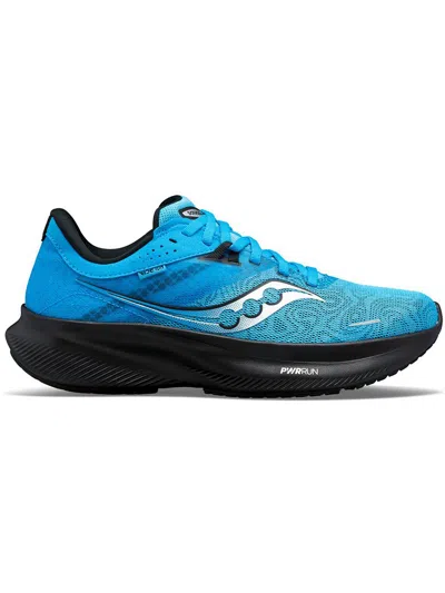 Saucony Ride 16 Womens Fitness Workout Running & Training Shoes In Blue